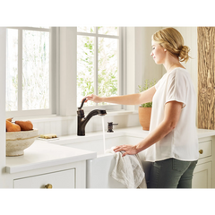 Marbrook One-Handle High Arc Pullout Kitchen Faucet