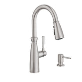Surie One-handle High Arc Pulldown Kitchen Faucet