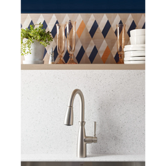 Surie One-handle High Arc Pulldown Kitchen Faucet