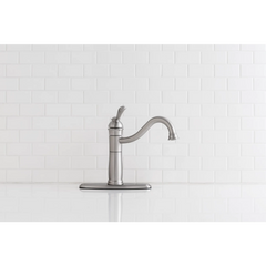 Walden Spot Resist Stainless (MB) One-Handle High Arc Kitchen Faucet