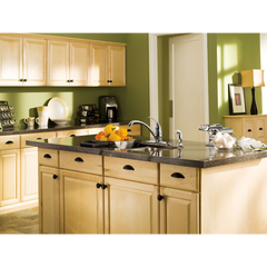 Torrance Chrome one-handle low arc kitchen faucet