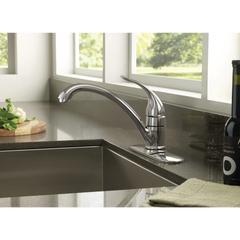 Torrance Chrome one-handle kitchen faucet