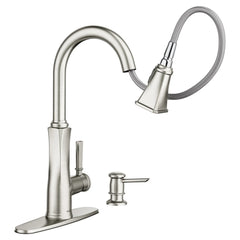 Lizzy Spot Resist Stainless One-Handle Pulldown Kitchen Faucet