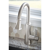 Lizzy Spot Resist Stainless One-Handle Pulldown Kitchen Faucet