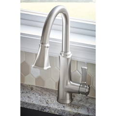 Lizzy Spot Resist Stainless One-Handle Pulldown Kitchen Faucet
