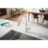 Nellis Spot Resist Stainless One-Handle Kitchen Faucet