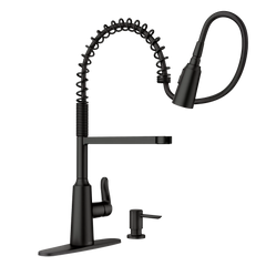 Edwyn One-Handle Pre-Rinse Spring Pulldown Kitchen Faucet