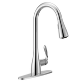 Georgene One-Handle High Arc Pulldown Kitchen Faucet
