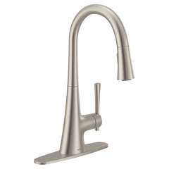 Kurv One-Handle High Arc Pulldown Kitchen Faucet