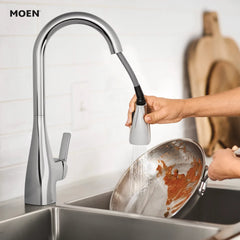 Kiran One-handle High Arc Pulldown Kitchen Faucet