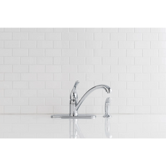 Torrance One-Handle Low Arc Kitchen Faucet