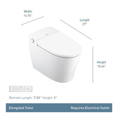 Moen 3-series Electronic Cleansing Toilet