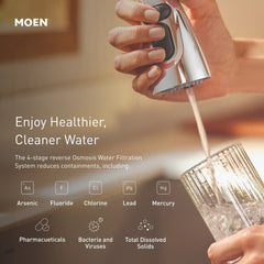 Moen 4-Stage Under Sink Reverse Osmosis Advanced Water Filtration System