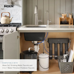 Moen 4-Stage Under Sink Reverse Osmosis Advanced Water Filtration System