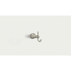 Hilliard Matte black double robe hook