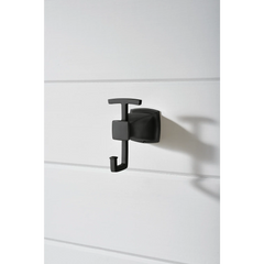Hensley Matte Black 3 PC Kit: Pivoting Paper Holder, Towel Bar and Towel Ring