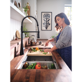 Luxe Chef 32" Workstation Undermount Single Bowl Sink With Accessories