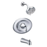 Eva Chrome Posi-Temp(R) tub/shower