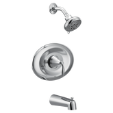 Eva Chrome Posi-Temp(R) tub/shower