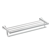 Mikah Chrome towel shelf