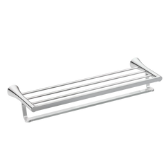 Mikah Chrome towel shelf