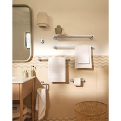 Zyla Chrome 24" towel bar