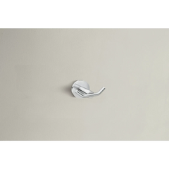 Arlys Chrome double robe hook