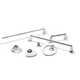 Aspen Chrome Spring Loaded Toilet Paper Holder