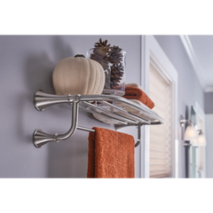 Moen Brushed nickel 24" Towel Shelf