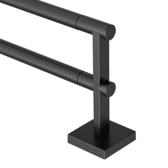 Triva Chrome 24" double towel bar