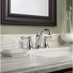 Caldwell Two-Handle Widespread Bathroom Sink Faucet