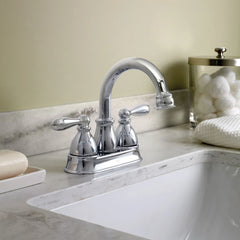 Caldwell Two-handle Centerset Bathroom Sink Faucet