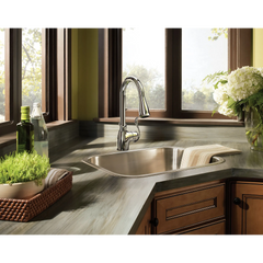 Boutique One-handle High Arc Pulldown Kitchen Faucet