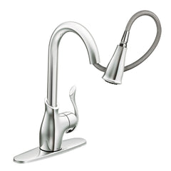 Boutique One-handle High Arc Pulldown Kitchen Faucet