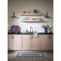 Caldwell Matte black two-handle high arc kitchen faucet