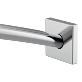 Triva Chrome adjustable curved shower rod