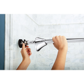 Curved Shower Rods Chrome Tension Curved Shower Rod
