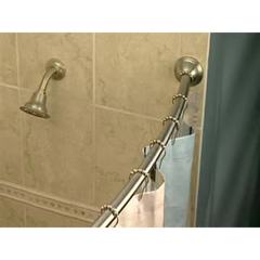 Curved Shower Rods Moen Chrome Curved Shower Rod