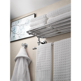 Iso Bathroom Shelf with Towel Bar
