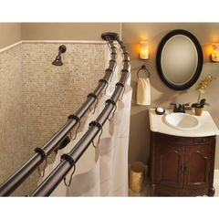 Brantford Chrome two-handle low arc bathroom faucet