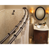 Brantford Chrome two-handle low arc bathroom faucet