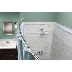 Curved Shower Rods Tension Curved Shower Rod