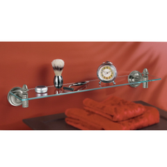 Stockton Chrome vanity shelf