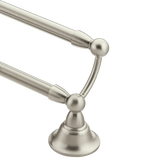 Sage Brushed nickel 24" Double Towel Bar