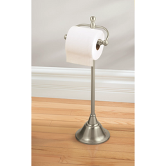 Sage Brushed nickel Freestanding Toilet Paper Holder