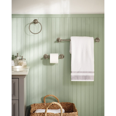 Sage Brushed Nickel Pivoting Toilet Paper Holder