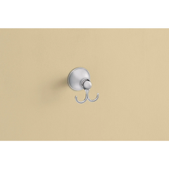 Lounge Chrome Double Robe Hook
