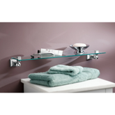 Retreat Chrome Vanity Shelf