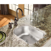 Waterhill Chrome one-handle high arc bar faucet