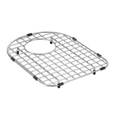 Moen Stainless D Shape Rear Drain Bottom Grid Accessory fits 13" x 16.5" Sink Bowls